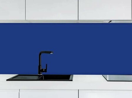 Plakfolie donkerblauw mat RAL 5023 (45cm)