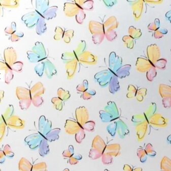 Statisch raamfolie anti-inkijk vlinders (45x250cm)