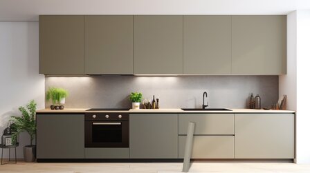 Wrapfolie zandsteen beige mat (122cm breed)