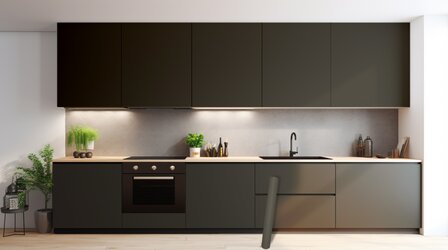 Wrapfolie mos grijs mat (122cm breed)