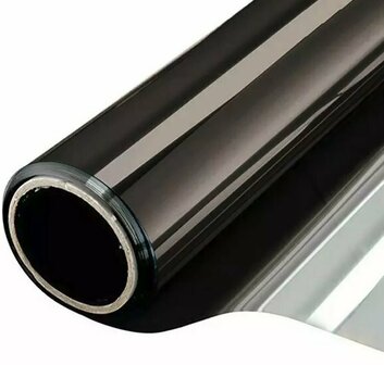 Zonwerend raamfolie voor HR+++ glas steel (46cm)