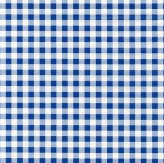 Plakfolie ruitjes blauw 200x45cm