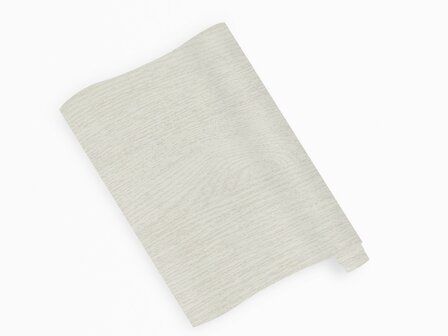 Wrapfolie geschilderd hout beige-grijs mat (122cm breed)