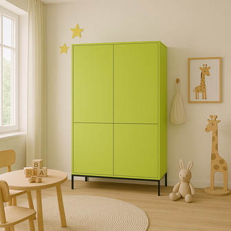Wrapfolie limoen groen mat (122cm breed)