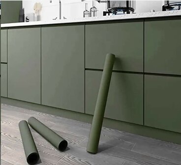 Wrapfolie green smoke mat (122cm breed)  