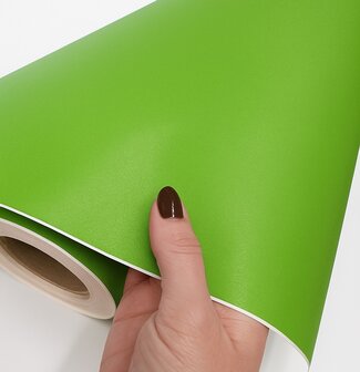 Wrapfolie gif groen mat (122cm breed)