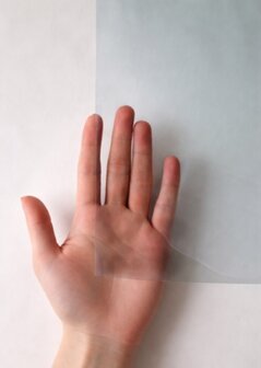 Transparant zonwerend folie Ice cool Prestige HR+++glas (50cm)