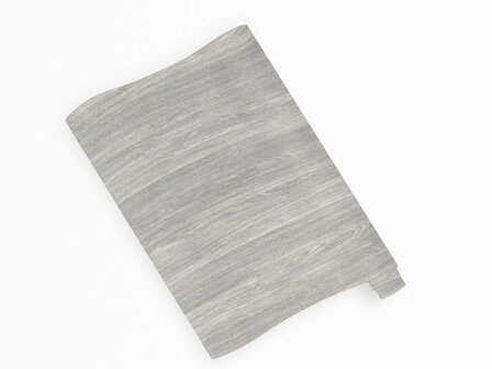 Wrapfolie voor buiten hout eik grijs mat (122cm breed)