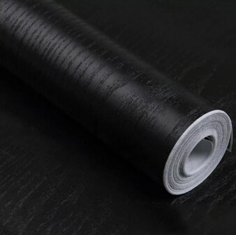 Wrapfolie voor buiten zwarthout mat (122cm breed)