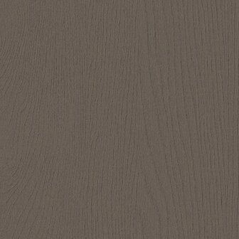 Wrapfolie geschilderd hout bruin mist mat (122cm breed) (Levering eind Mei)