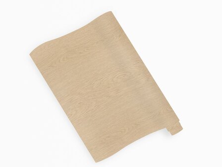 Wrapfolie eiken goud-creme mat (122cm breed)