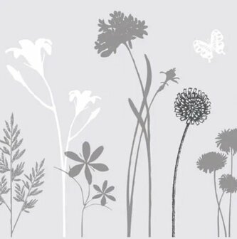 DC-Fix raamfolie flower/butterfly (45x200cm)