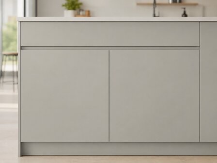 Wrapfolie licht grijs mat (122cm breed)