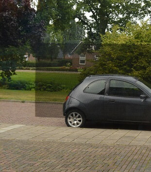 One way vision folie 137cm (niet naar binnen kijken, wel naar buiten)