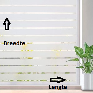 Raamfolie Europa voor HR++ glas en dubbelglas (90cm)