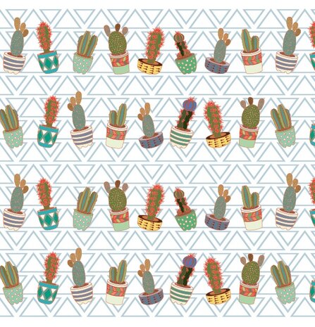 Lineafix statisch raamfolie cactus