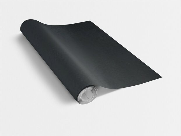 Plakfolie zwart mat RAL 9005 (45cm)