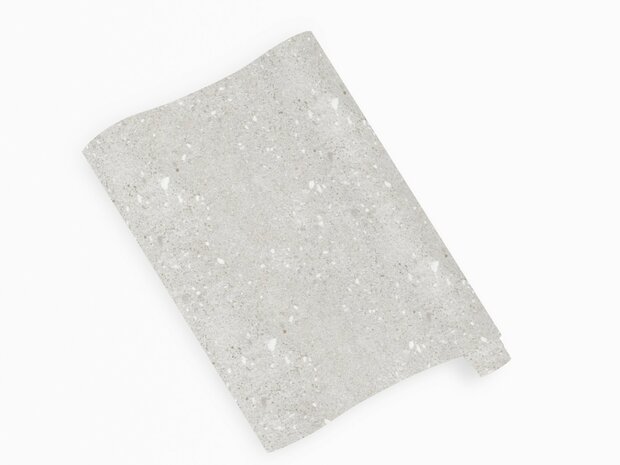 Wrapfolie Terrazzo grijs (122cm breed)