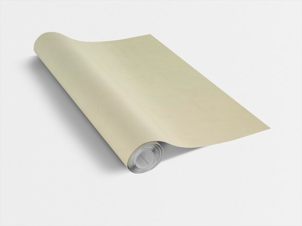plakfolie creme mat