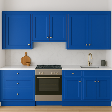Wrapfolie oceaan blauw mat (122cm breed)