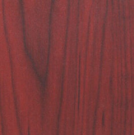 plakfolie mahonie hout