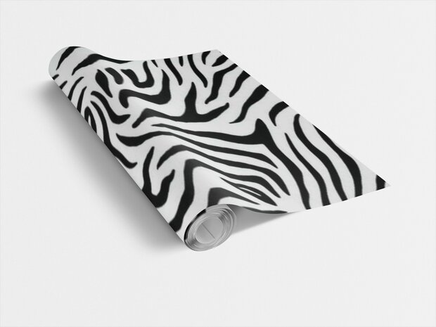 plakfolie zebra print