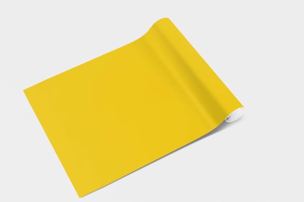 MACal plakfolie mat geel RAL 1021 (123 cm)