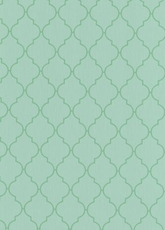 Plakfolie Midden Oosten stijl groen (200x45cm)