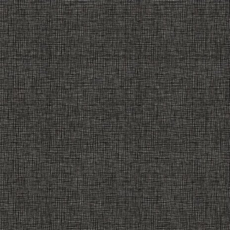 Statisch raamfolie linnenlook zwart (46cm)