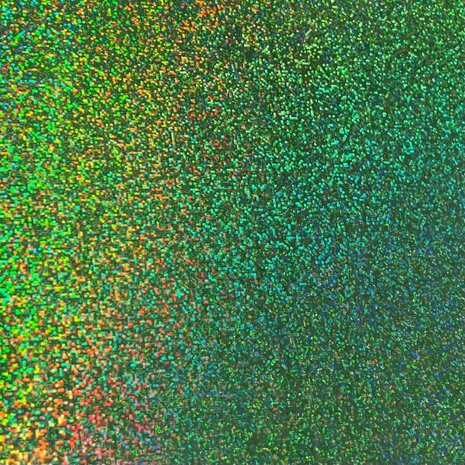 Plakfolie holografisch groen 45x200cm