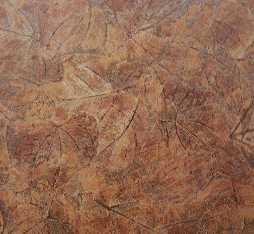 Plakfolie bladeren bruin 45x200cm