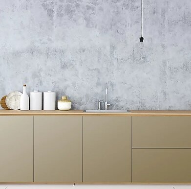 plakfolie goud geborsteld keuken