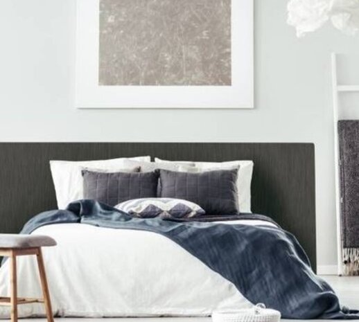 Wrapfolie textiel linnenlook Mila dark (122cm breed)
