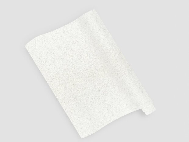Wrapfolie structuur roomwit mat (122cm breed)