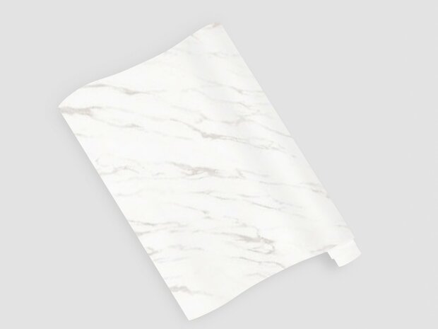 Wrapfolie marmer mat (122cm breed)