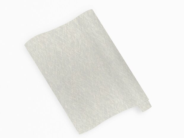 Wrapfolie shimmering silver mat (122cm breed)