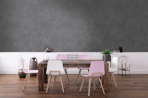 Wrapfolie beton donkergrijs mat (122cm breed)