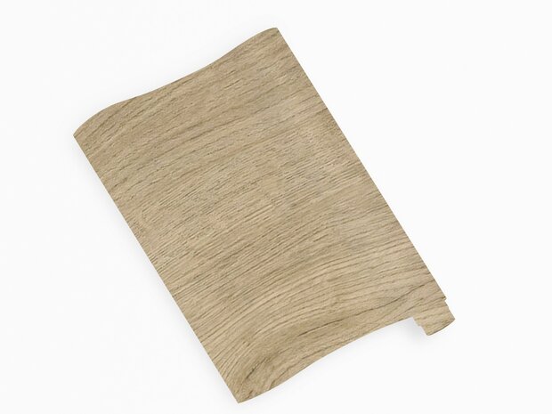 Wrapfolie Eiken lichtbruin (122cm breed)