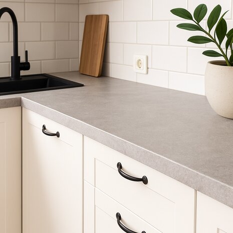 Wrapfolie natuursteen grijs (122cm breed)