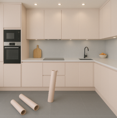 Wrapfolie oudroze mat (122cm breed) 