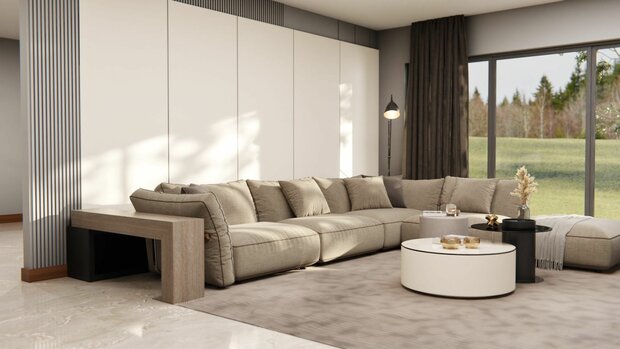 Wrapfolie Oat milk creme (122cm breed)