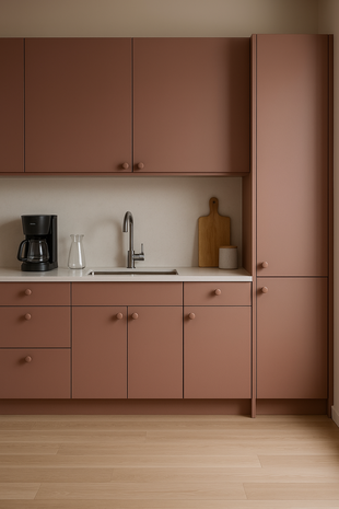 Wrapfolie antiek roze mat (122cm breed)