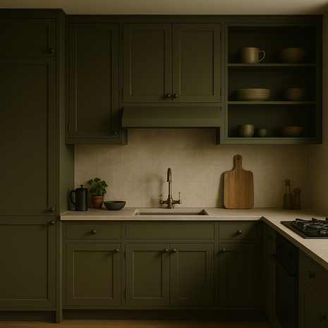 Wrapfolie olijf groen mat (122cm breed)