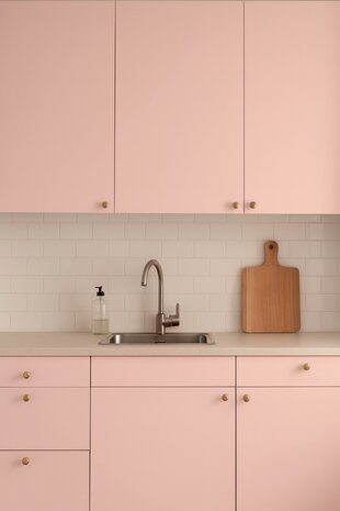 Wrapfolie pastel licht roze mat (122cm breed) 