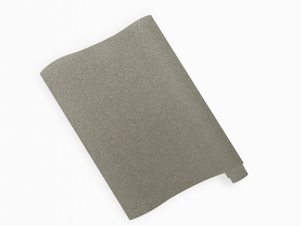 Wrapfolie geborsteld staal brons mat (122cm breed)