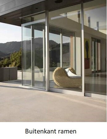 Transparant zonwerend folie Ice Cool Premium voor HR+++glas (152cm)