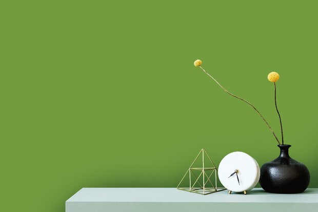 Wrapfolie gif groen mat RAL 6018 (122cm breed)