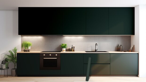 Wrapfolie woud groen mat RAL 6028 (122cm breed)