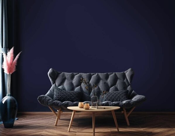 Wrapfolie Gelders blauw mat RAL 5008 (122cm breed)