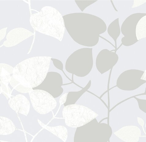 Statisch raamfolie leaves Amena (45cm)